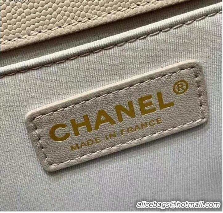 Reasonable Price Boy chanel handbag A67086 light gray