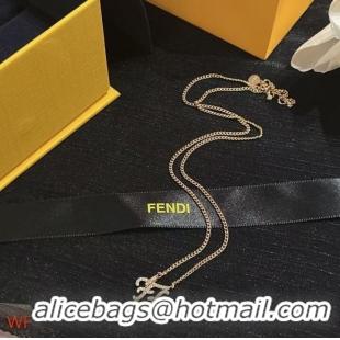 Cheap Pretty Style Fendi Necklace CE7199