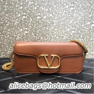 Shop Fashion VALENTINO GARAVANI Loco Calf leather bag 2B0K30 brown