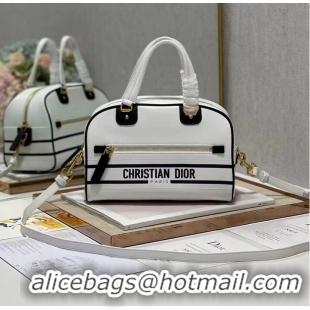 Good Product DIOR medium leather tote Bag C9200 White