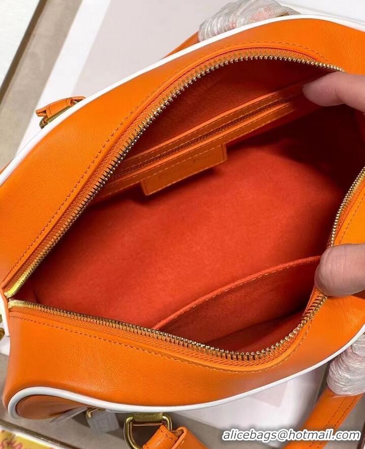 Promotional DIOR medium leather tote Bag C9200 orange