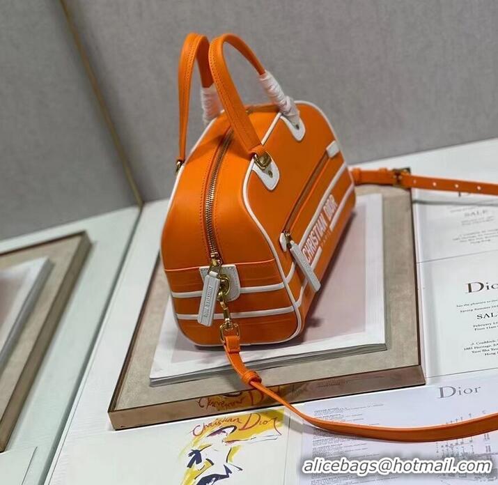 Promotional DIOR medium leather tote Bag C9200 orange