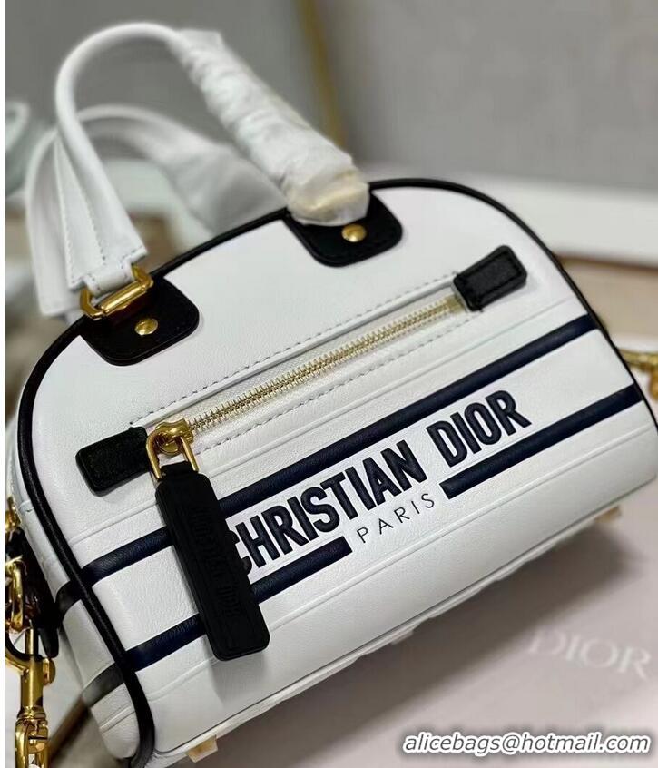 Popular Style DIOR small leather tote Bag C9201 white