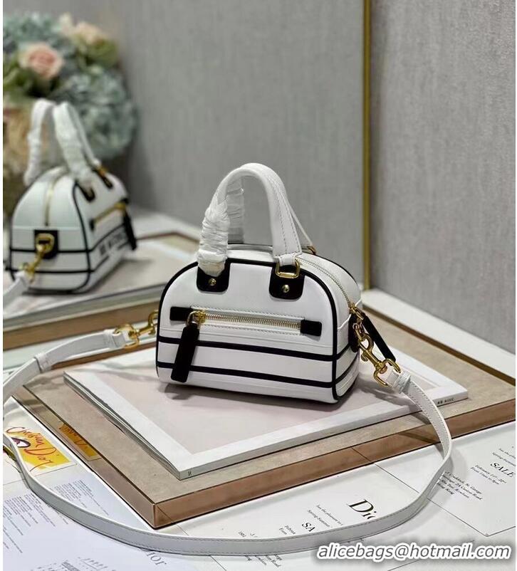 Popular Style DIOR small leather tote Bag C9201 white