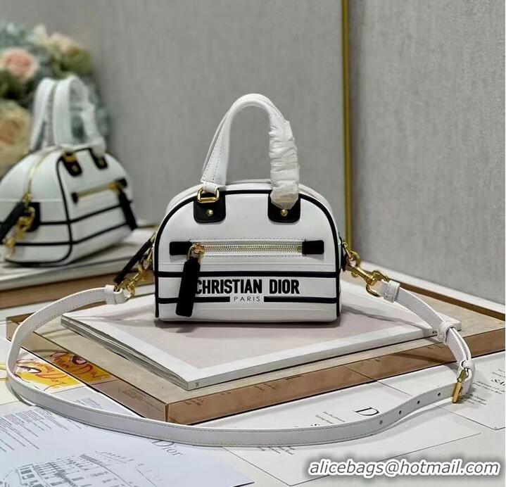 Popular Style DIOR small leather tote Bag C9201 white