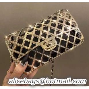 Good Taste Chanel Original Leather Hollow Bag 1112 Gold