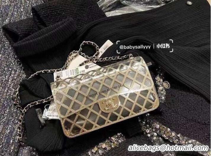 Good Taste Chanel Original Leather Hollow Bag 1112 Gold