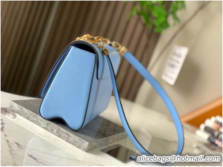 Top Quality Louis Vuitton TWIST MM M59627 light blue