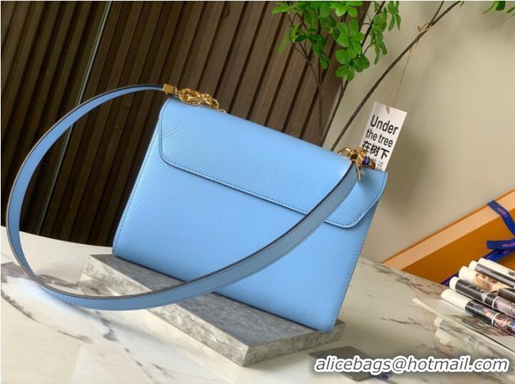 Top Quality Louis Vuitton TWIST MM M59627 light blue