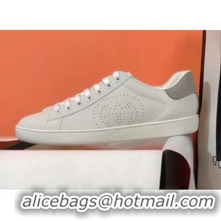 Low Cost Gucci Ace Sneakers with Interlocking G White 022141