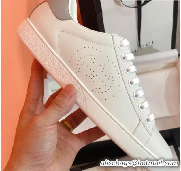 Low Cost Gucci Ace Sneakers with Interlocking G White 022141