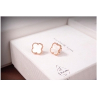 Buy Fashionable Van Cleef & Arpels Earrings CE7358 Rose Gold