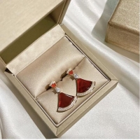 Classic Low Cost BVLGARI Earrings CE7597 Red