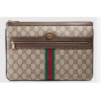 Top Grade Gucci Ophidia GG Supreme pouch 517551 brown