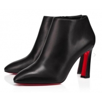 New Discount Christian Louboutin Top Quality Boots Heel 85mm CL74125 Black