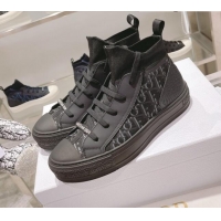 Reasonable Price Dior Walk'n'Dior Sneakers in Uber Black Oblique Technical Mesh 121551