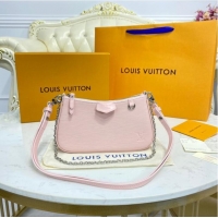 Inexpensive Louis Vuitton Epi Leather EASY POUCH ON STRAP M80471 PINK