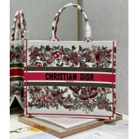 Famous Brand DIOR BOOK TOTE Embroidery C1211L-2