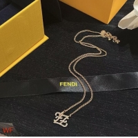 Cheap Pretty Style Fendi Necklace CE7199