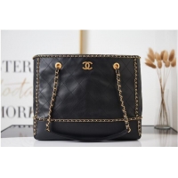 Grade Quality Chanel Sheepskin Shoulder Bags AS2761 black