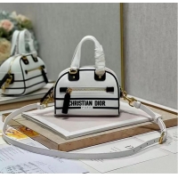 Popular Style DIOR small leather tote Bag C9201 white