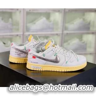 Grade Discount Nike Tenis Bajos Dunk De Nike X NS8742 Off-White (For Women and Men)