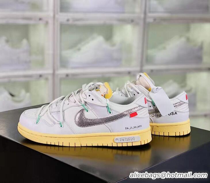 Grade Discount Nike Tenis Bajos Dunk De Nike X NS8742 Off-White (For Women and Men)