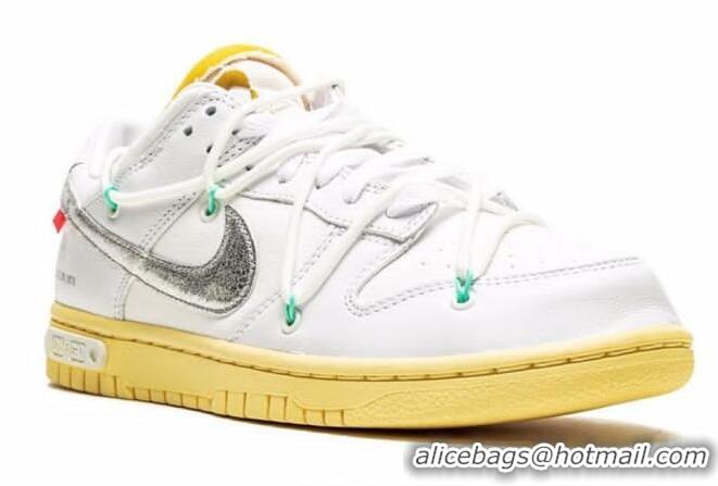 Grade Discount Nike Tenis Bajos Dunk De Nike X NS8742 Off-White (For Women and Men)