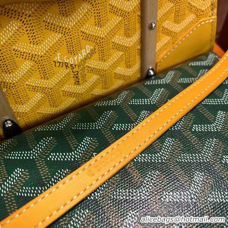 Luxurious Goyard Original Saigon Tote Bag With Strap Small 8942 Yellow