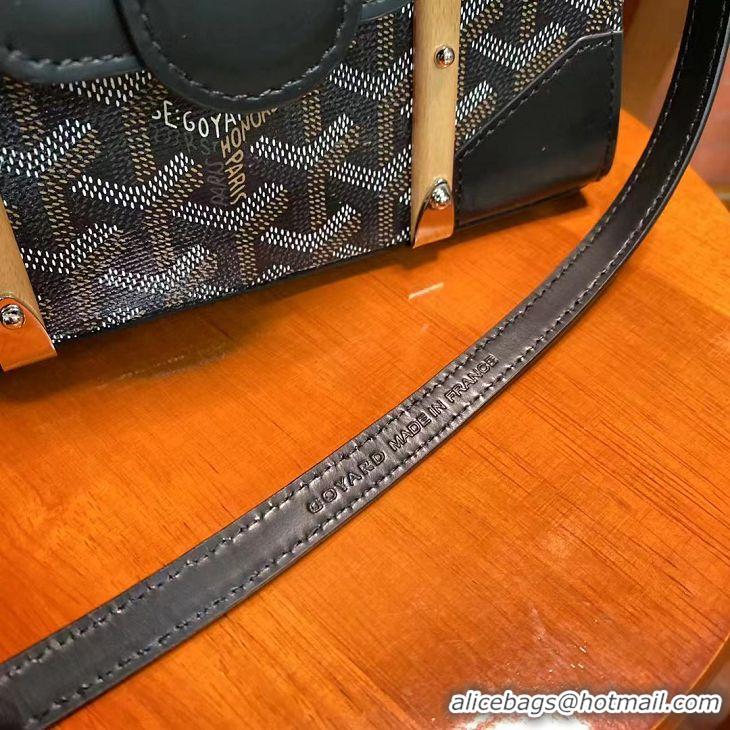 Discount Goyard Original Saigon Tote Bag With Strap Small 8942 Black