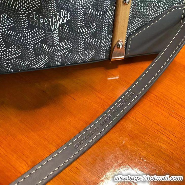 Super Promotional Goyard Original Saigon Tote Bag With Strap Small 8942 Dark Grey