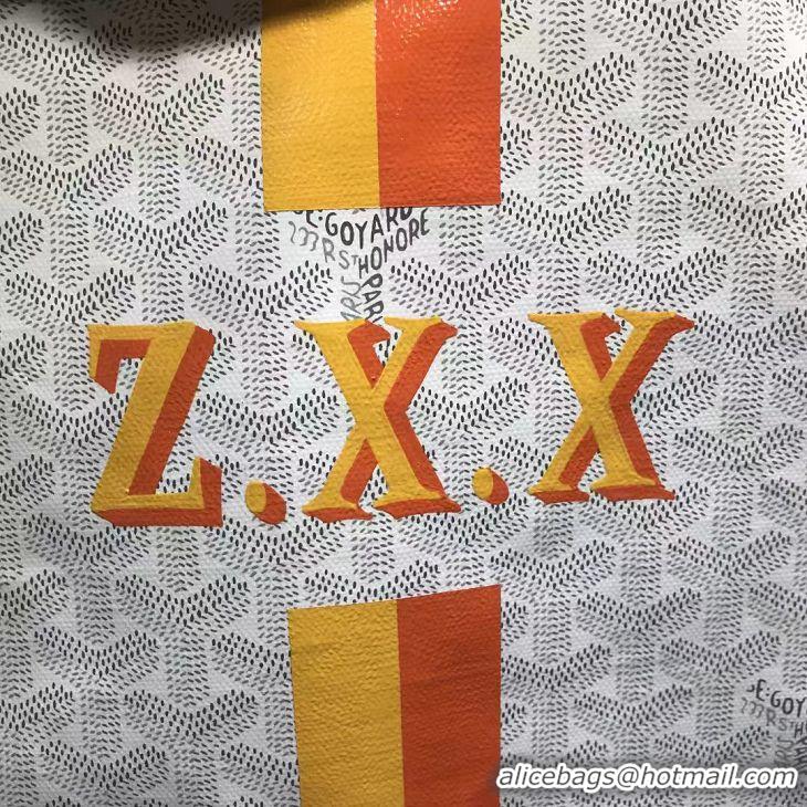 Price For Goyard Personnalization/Custom/Hand Painted Z.X.X With Stripes