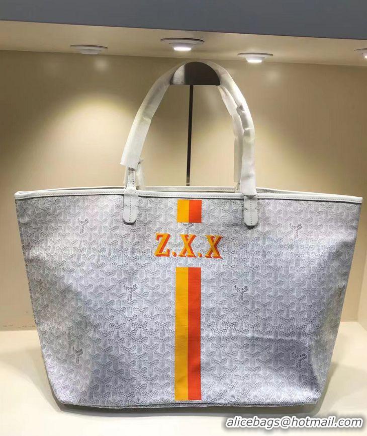 Price For Goyard Personnalization/Custom/Hand Painted Z.X.X With Stripes