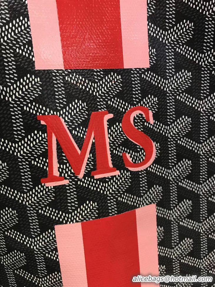 Price For Goyard Personnalization/Custom/Hand Painted MS With Stripes