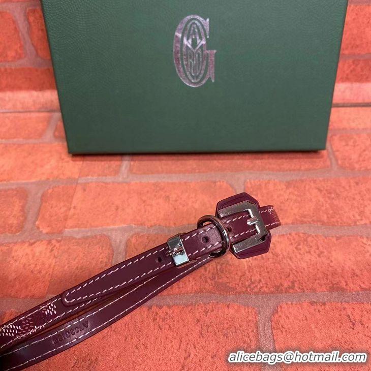 Good Taste Original Goyard Bracelet 02004 Burgundy