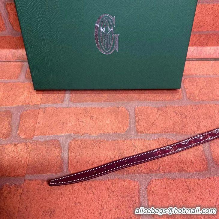 Good Taste Original Goyard Bracelet 02004 Burgundy