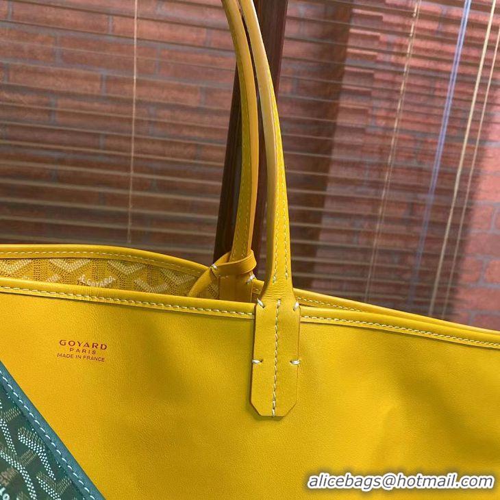 Pretty Style Goyard Original Anjou Reversible Bag GM 2399 Yellow