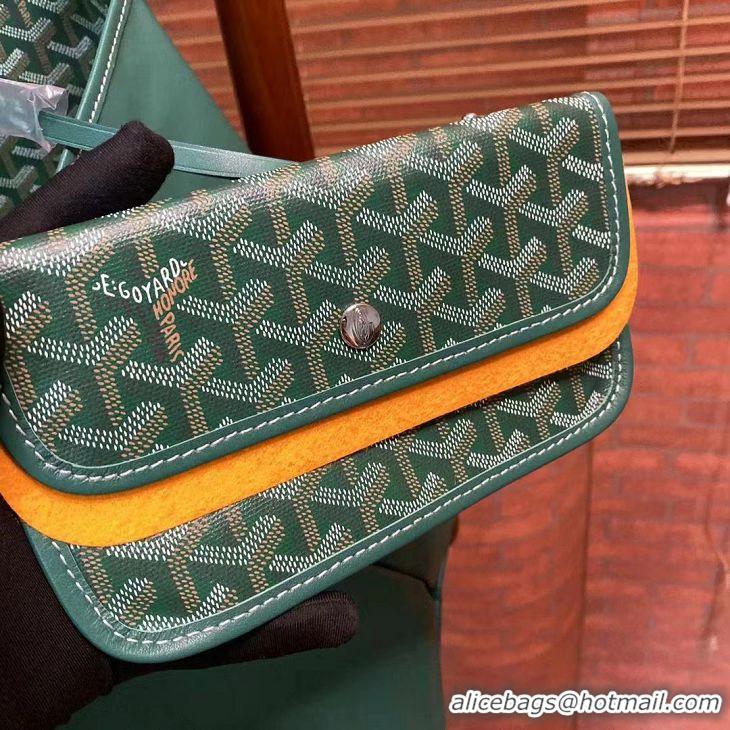 Famous Brand Goyard Original Anjou Reversible Bag GM 2399 Green