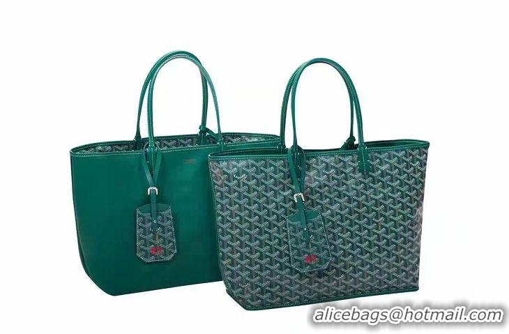 Famous Brand Goyard Original Anjou Reversible Bag GM 2399 Green