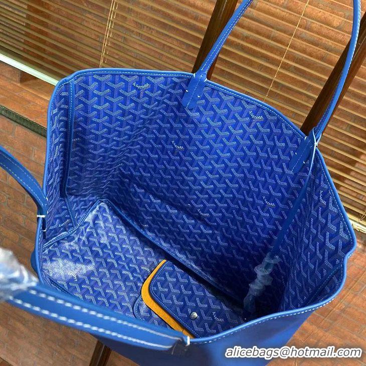 Promotional Goyard Original Anjou Reversible Bag GM 2399 Light Blue