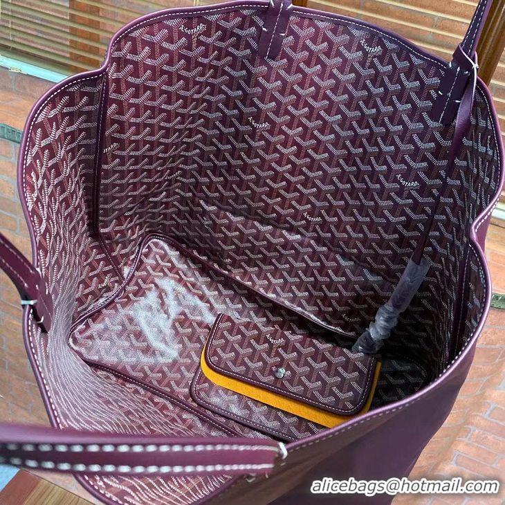 Trendy Design Goyard Original Anjou Reversible Bag GM 2399 Burgundy