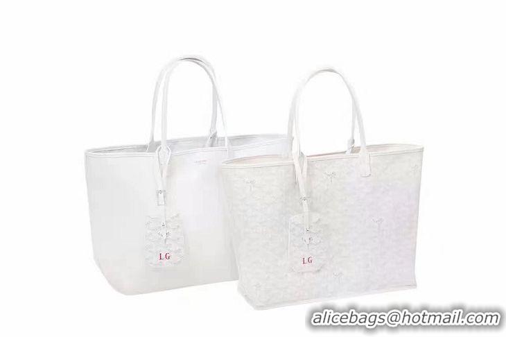 Low Cost Goyard Original Anjou Reversible Bag GM 2399 White