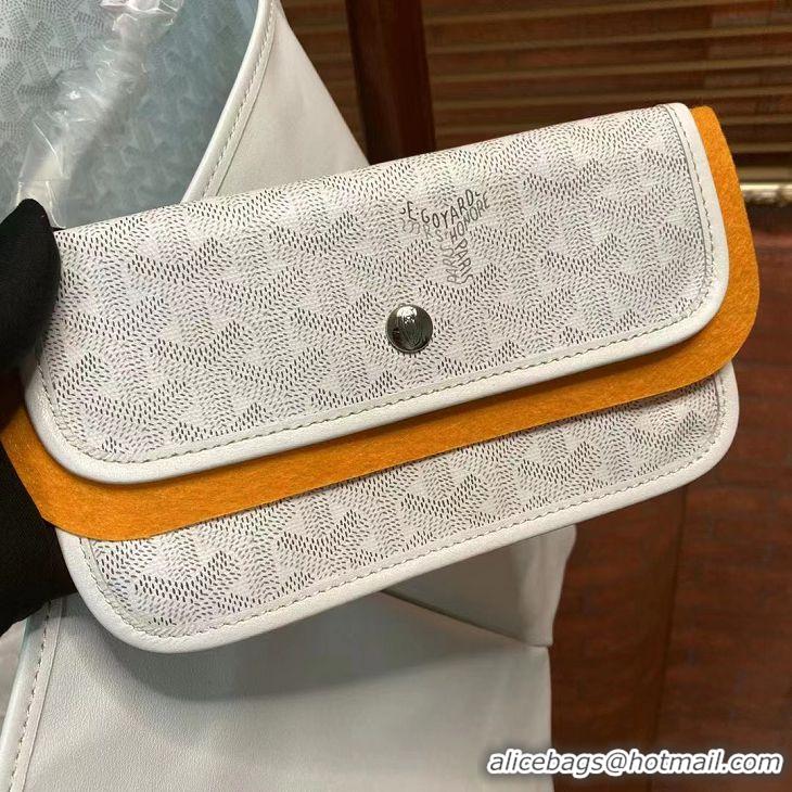 Low Cost Goyard Original Anjou Reversible Bag GM 2399 White