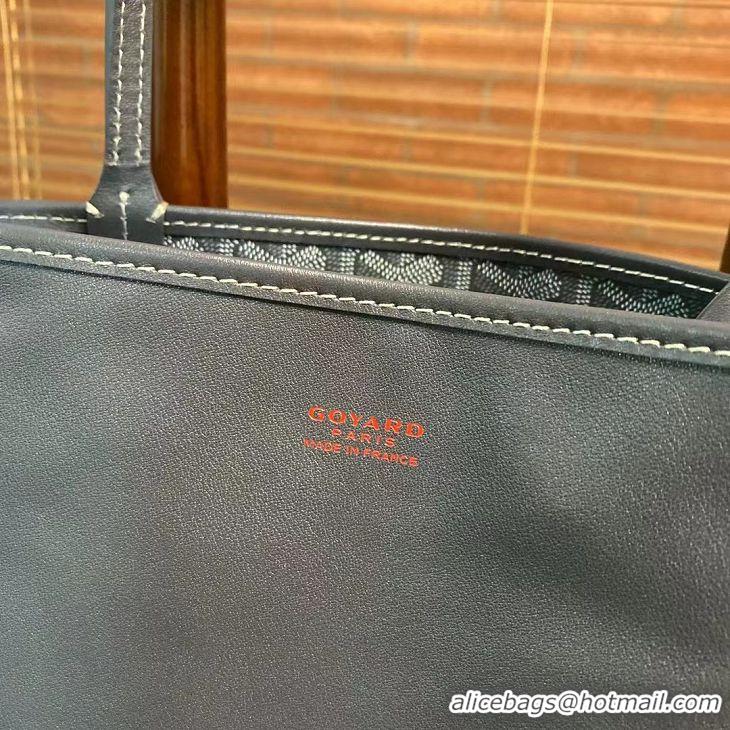 Luxurious Goyard Original Anjou Reversible Bag GM 2399 Dark Grey