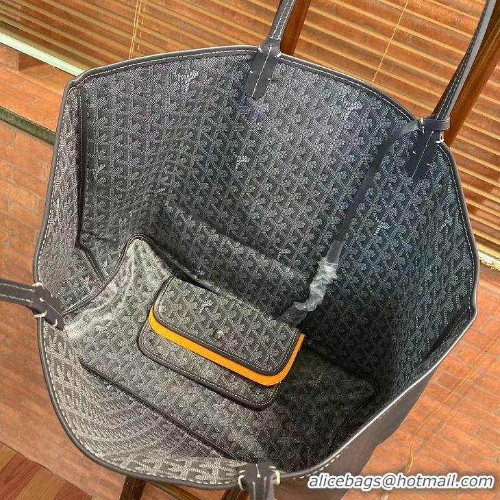 Luxurious Goyard Original Anjou Reversible Bag GM 2399 Dark Grey