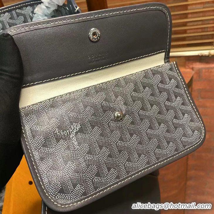 Luxurious Goyard Original Anjou Reversible Bag GM 2399 Dark Grey