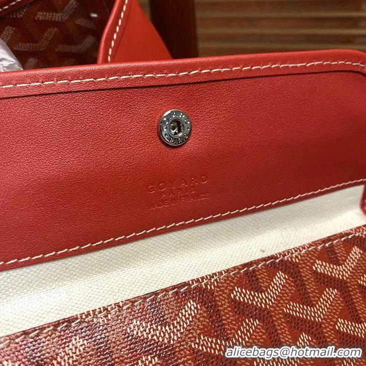 ​Grade Product Goyard Original Anjou Reversible Bag PM 2399 Red