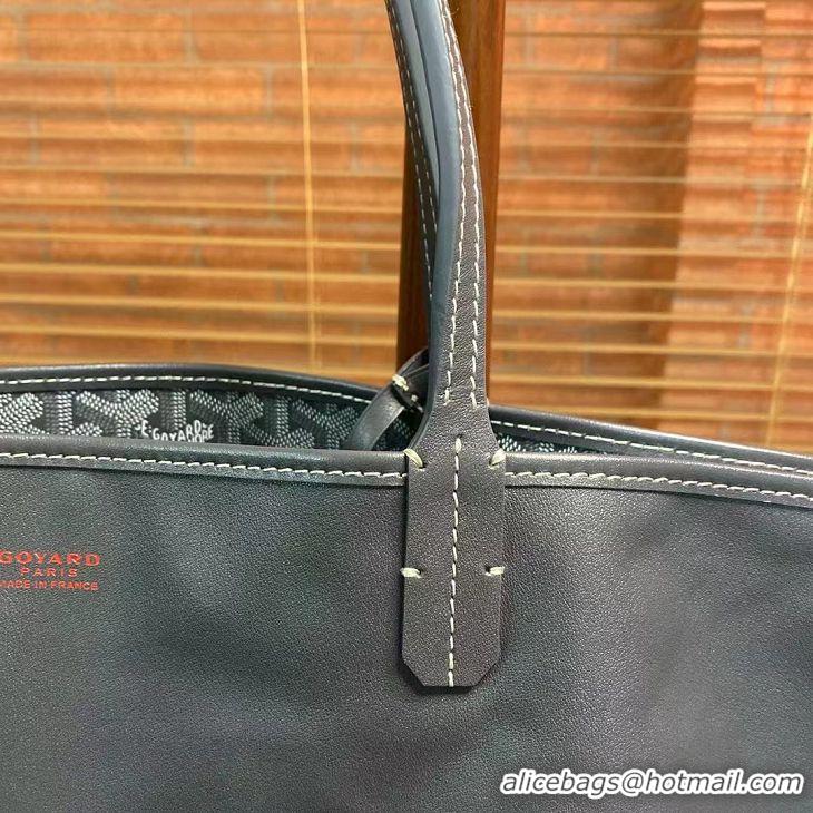 Famous Brand Goyard Original Anjou Reversible Bag PM 2399 Dark Grey