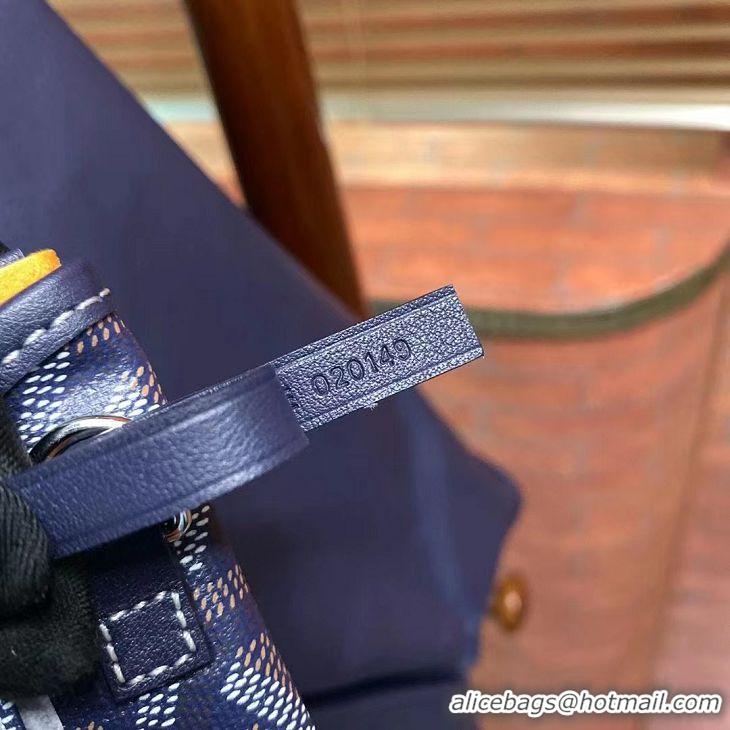 ​Best Discount Goyard Original Anjou Reversible Bag PM 2399 Navy Blue