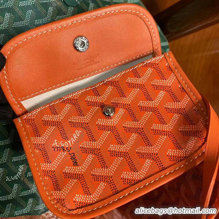 Top Quality Goyard Original Anjou Reversible Bag Mini 2399 Orange